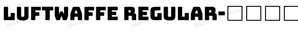 Luftwaffe Regular字体转换